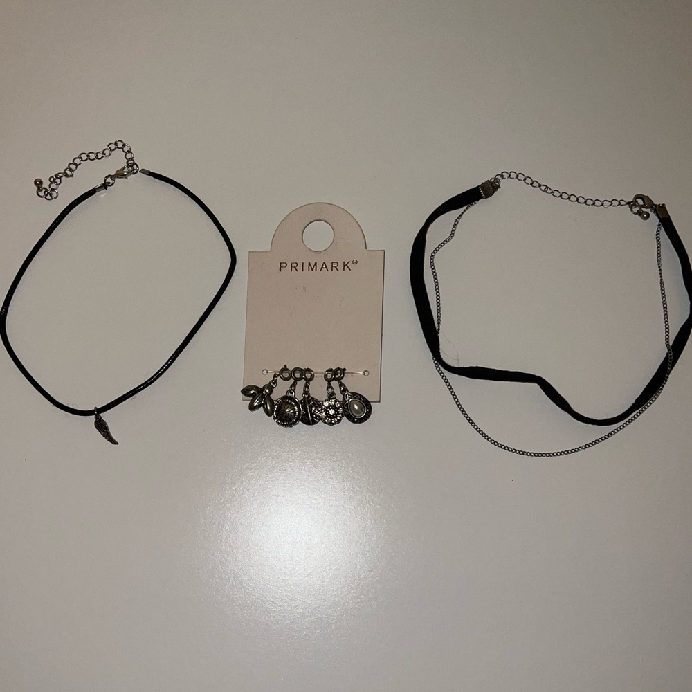 Choker Necklaces and Charms NWT